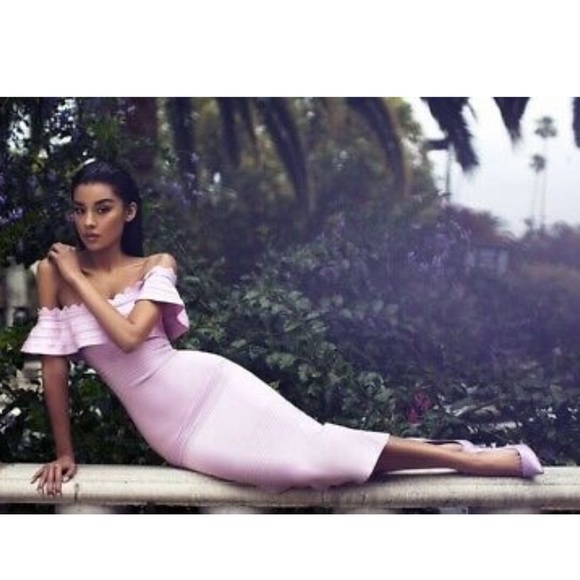 House Of CB Lavender Dress - Picture 7 of 8